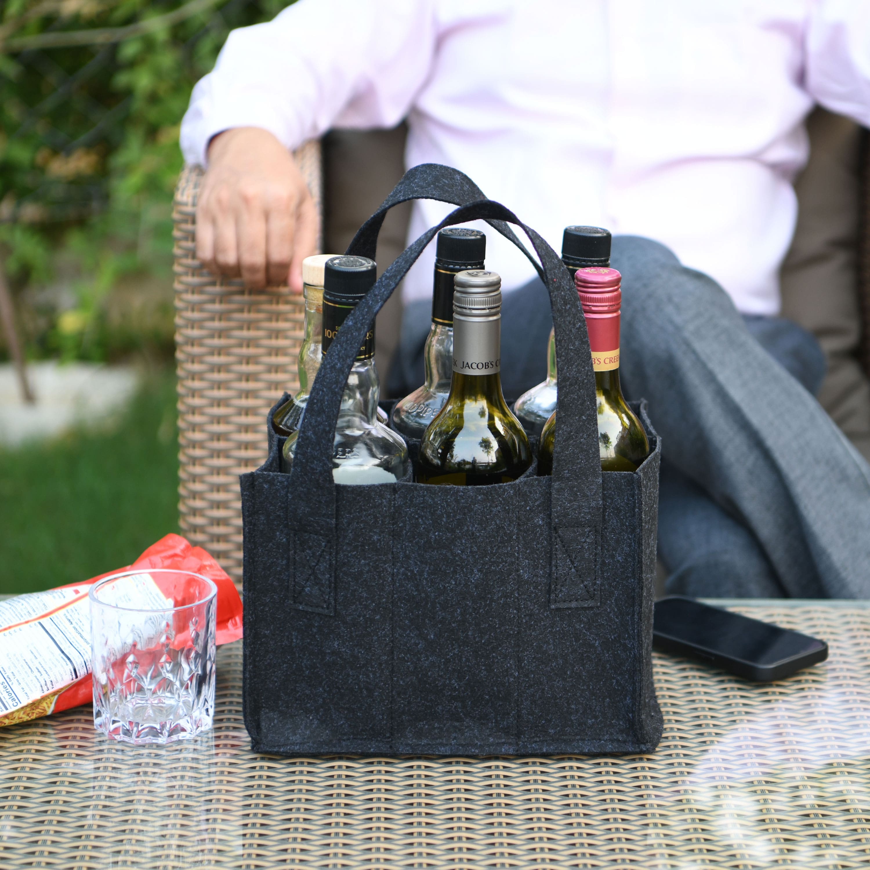 Wine Bottle Holder Bag