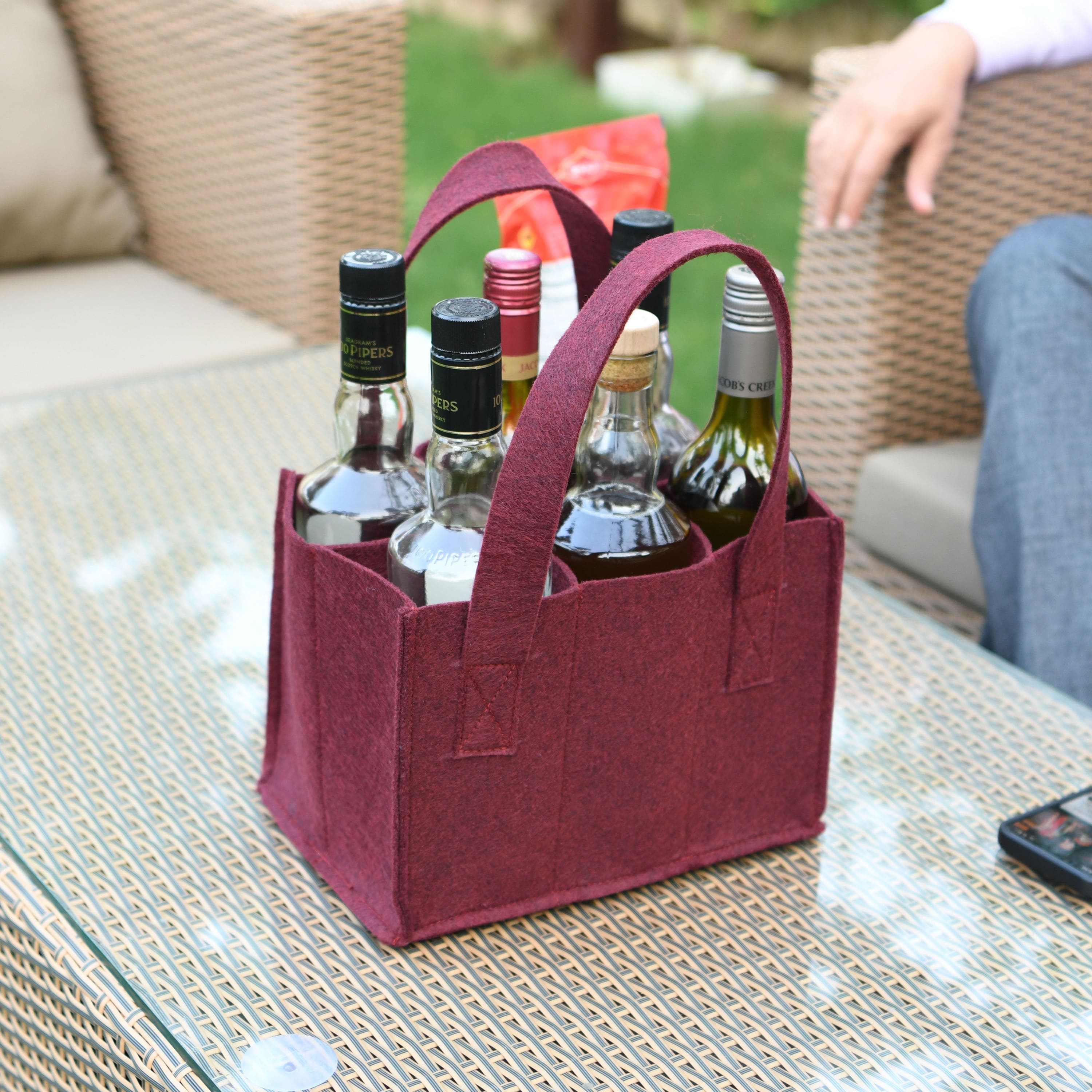 Wine Bottle Holder Bag