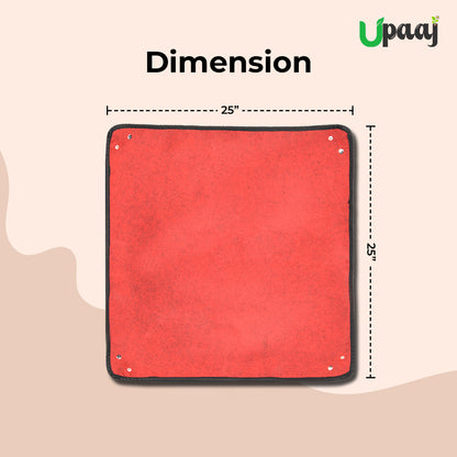 Dimension of gardening mat 