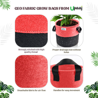 Qualities of dual color geo fabric grow bags