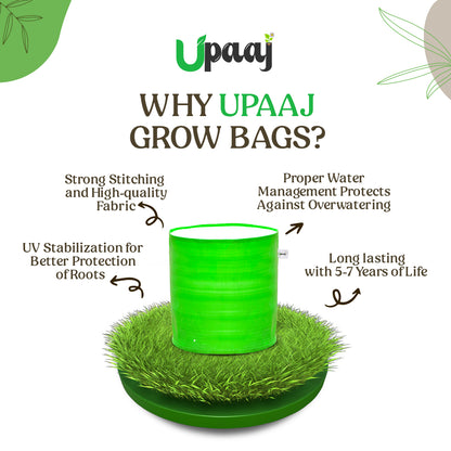 Why to use Upaaj HDPE grow bags 