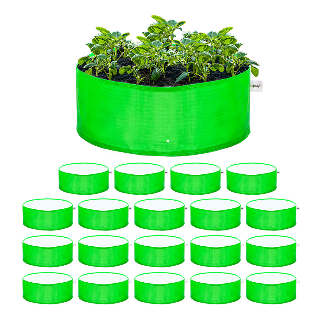 White background image of 18X6 inch grow bag Pack of 20