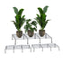 Pack of planter stand with plant pots