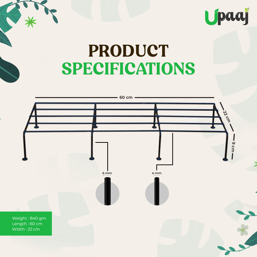 Product specification of anti rust planter stand 