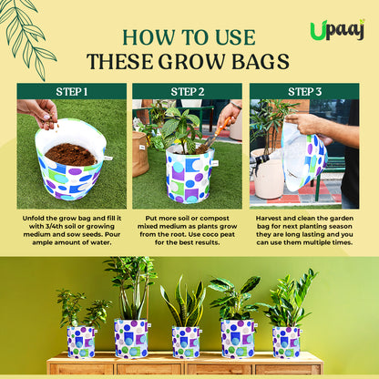 instructions for using matty fabric grow bags 