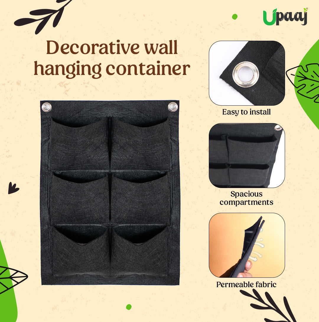 Geo fabric wall hanging grow bag different qualities